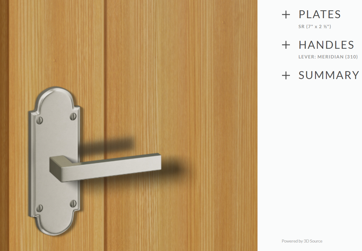 Ashley Norton BZ.SR.310.36.R Meridian Gate Latch - Dark Bronze