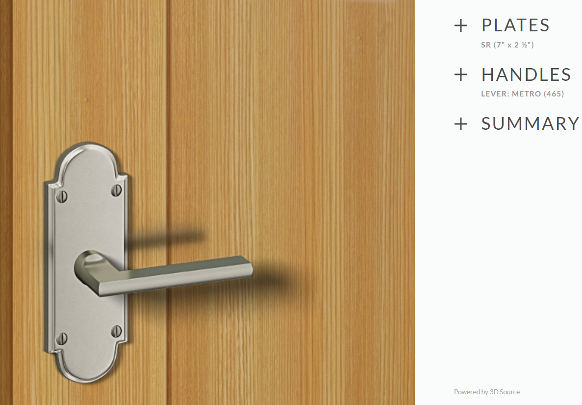 Ashley Norton BZ.SR.465.36.R Metro Gate Latch - Dark Bronze