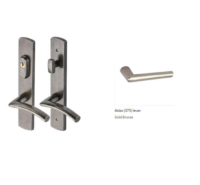 Ashley Norton BZ/WL.CVEU4.375.58.R Atlas Euro patio - Dark Bronze