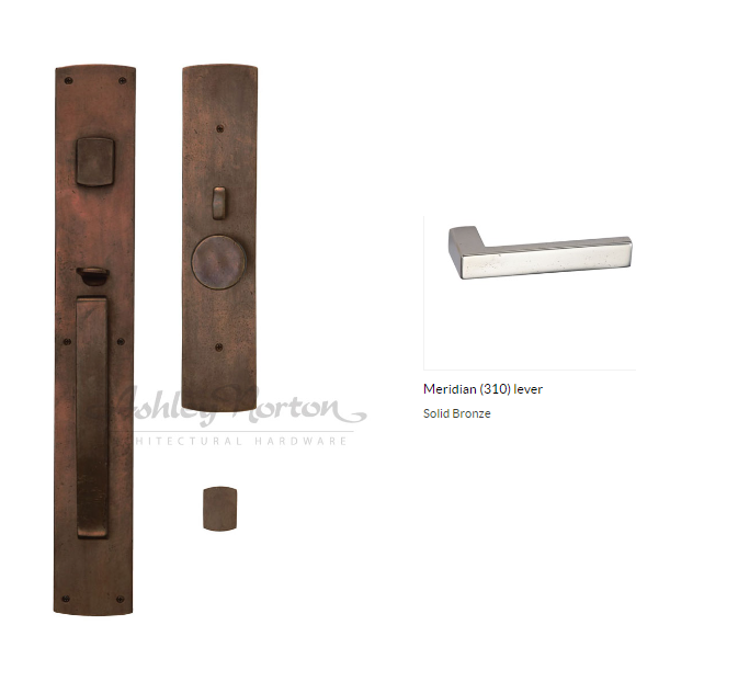 Ashley Norton BZ/WL.CVLGL.310.10.R Meridian GxL Entry - Dark Bronze