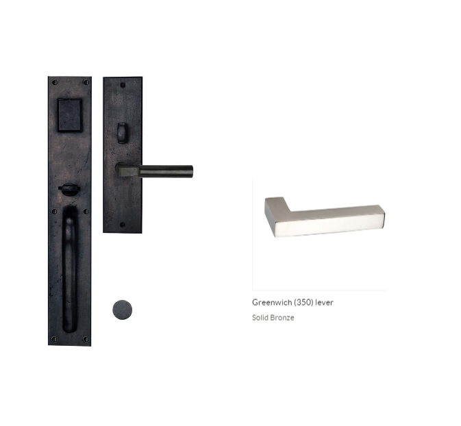 Ashley Norton BZ/WL.MDSGL.350.10.R Greenwich GxL Entry - Dark Bronze