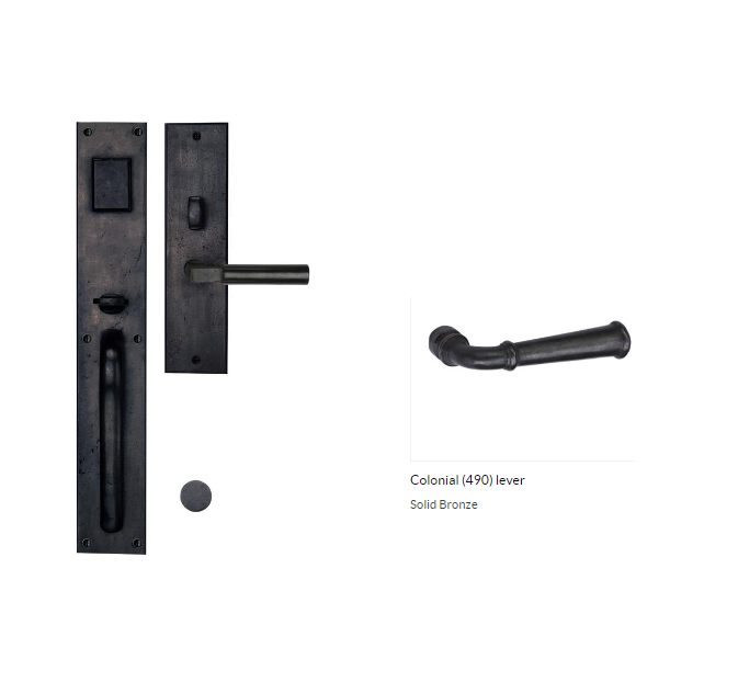 Ashley Norton BZ/WL.MDSGL.490.10.R Colonial GxL Entry - Dark Bronze