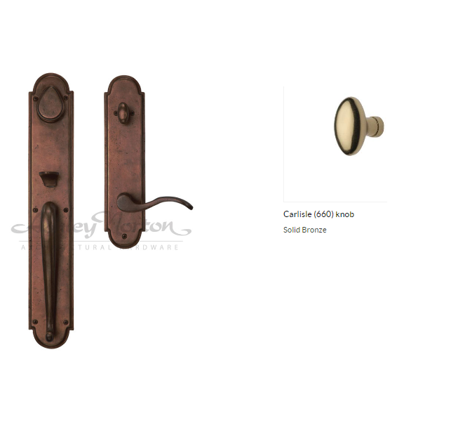 Ashley Norton BZ/WL.SPTUB.660.50-238 Carlisle GxL Entry - Dark Bronze