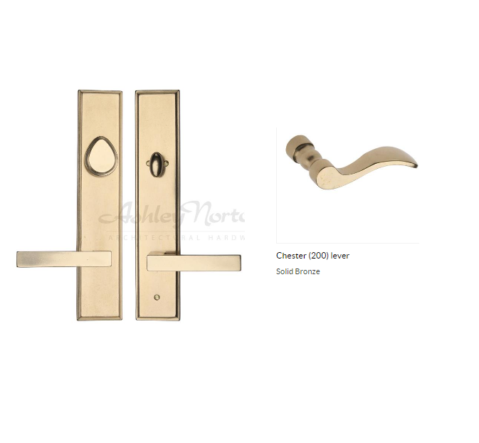 Ashley Norton BZ/WL.SQLES.200.50.R-234 Chester Entry - Dark Bronze