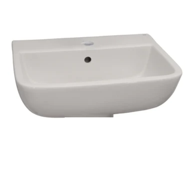 Barclay B/3-214WH Series 600 Basin Only 4" Centerset - White