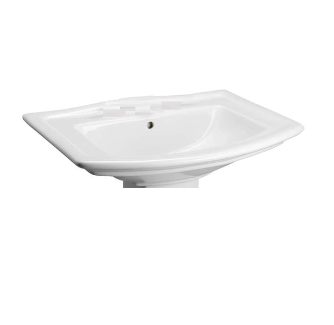 Barclay B/3-418WH Washington 650 Basin Only 8" Centerset - White