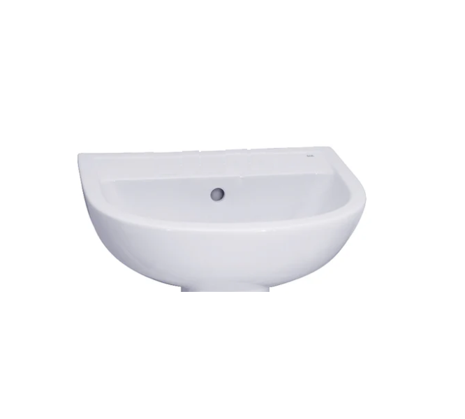 Barclay B/3-538WH Compact 450 Basin Only 8 Widespread - White