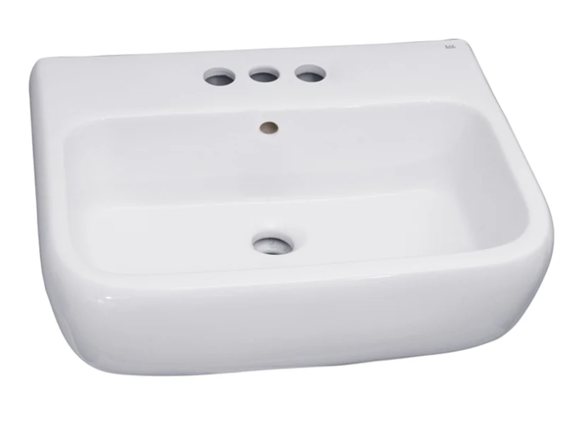 Barclay B/3-931WH Metropolitan 420 Basin Only 1 Hole - White