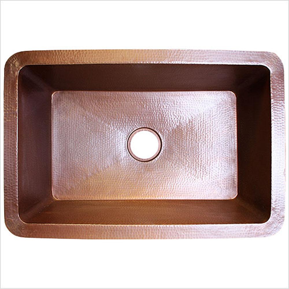 Linkasink C010 Hammered Kitchen - Single Bowl