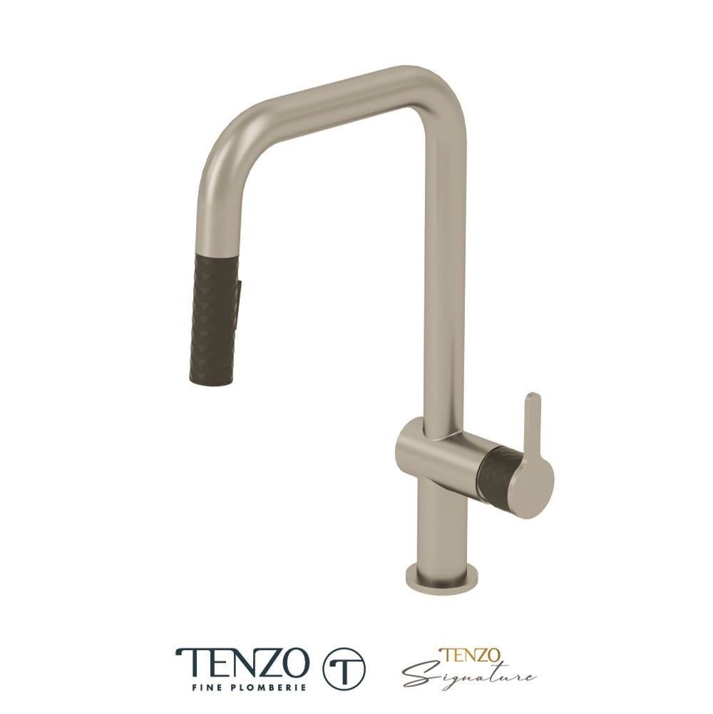 Tenzo CA131 Single-Handle Kitchen Faucet Calozy With Pull-Down & 2-Function Hand Shower