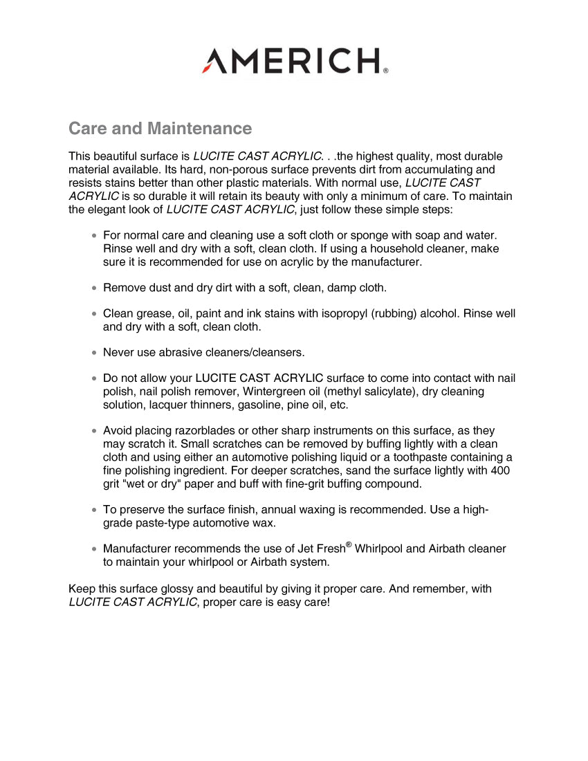 Americh OC6021P Oceane 60" Freestanding Platinum Whirlpool Tub - Parent