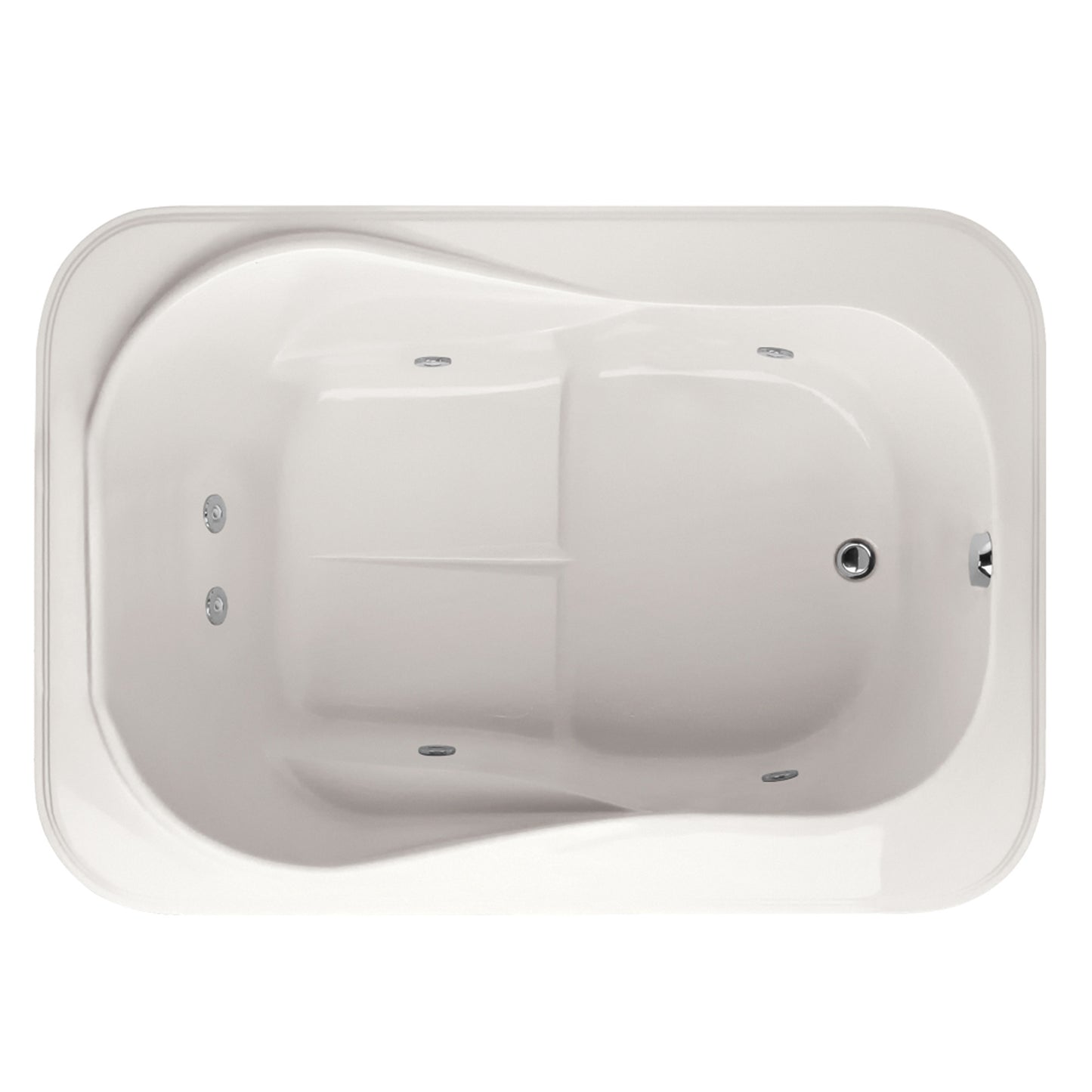 Hydro Systems CAS6042ACO Cassi 60 X 42 Acrylic Airbath & Whirlpool Combo Tub System