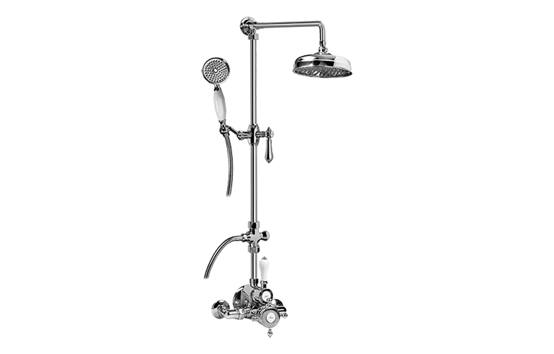 Graff CD2.02-LM34S Adley Exposed Thermostatic Shower System With Handshower - Parent