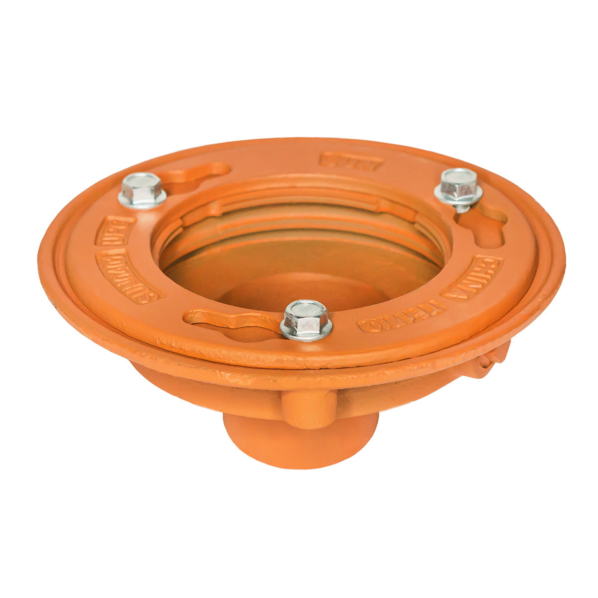 Infinity Drain CDI 42 Clamp Down Drain Cast Iron 4" Throat, 2" No Hub Outlet