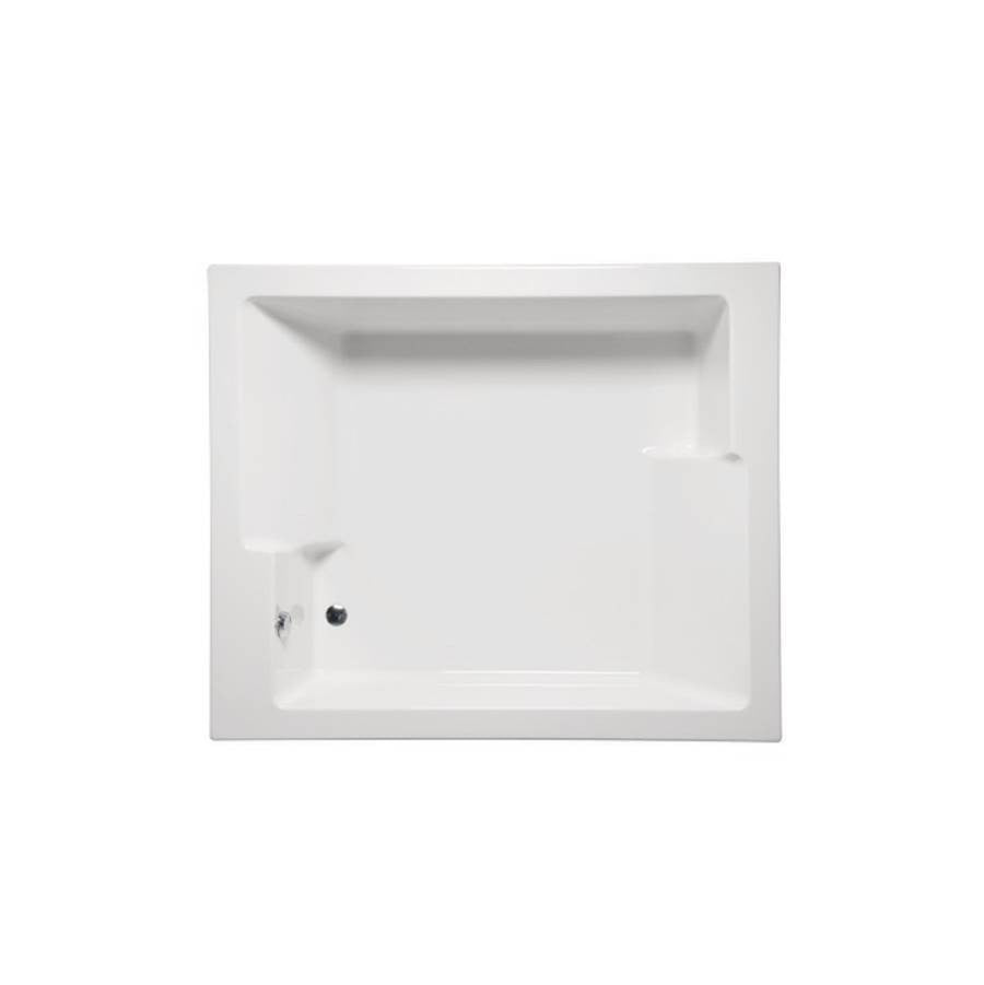 Americh CF7260PA5-WH Confidence 72" x 60" Drop In Platinum Combo 3 Tub
