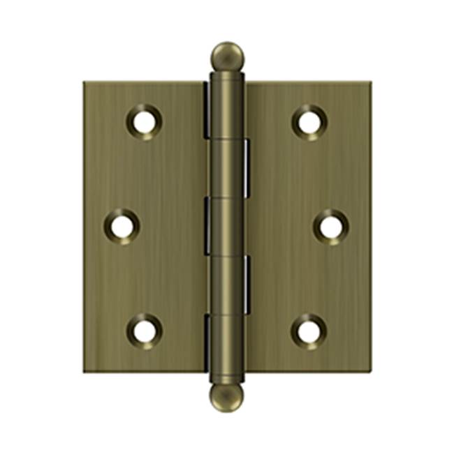 Deltana CH2525 2-1/2 x 2-1/2 Hinge, With Ball Tips