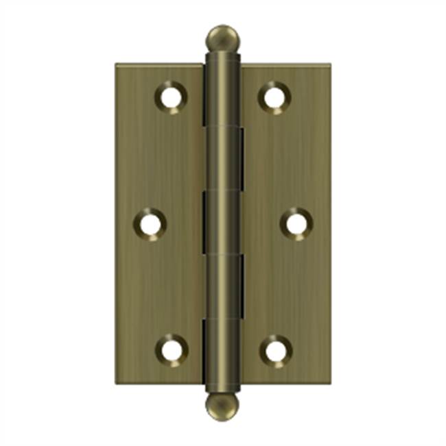 Deltana CH3020 3 x 2 Hinge, With Ball Tips