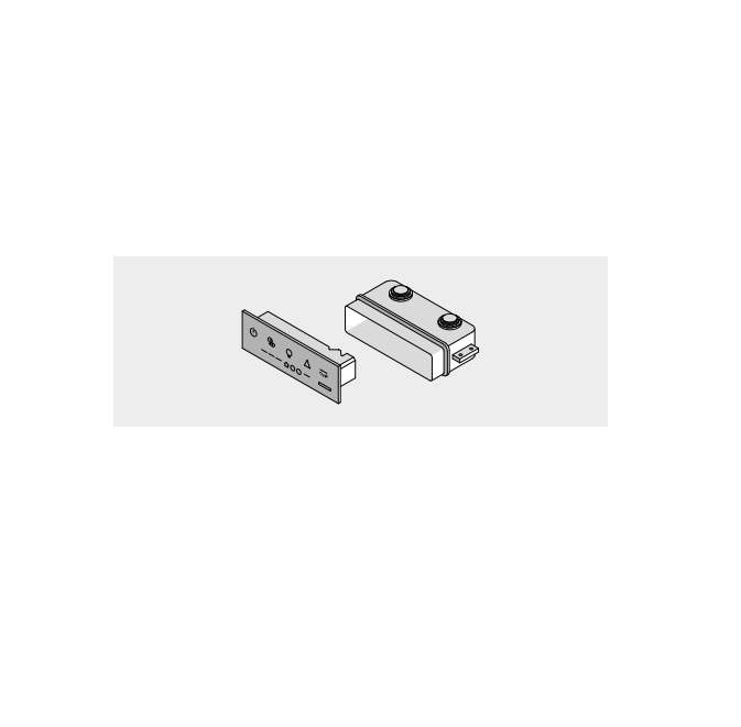 Effe CH90000182 Counter box for nuvola and nuvola smart power control panel
