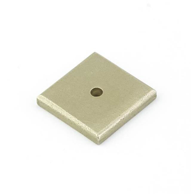 Emtek 86342 Brz Cab Square Back Plate , 1-1/4"
