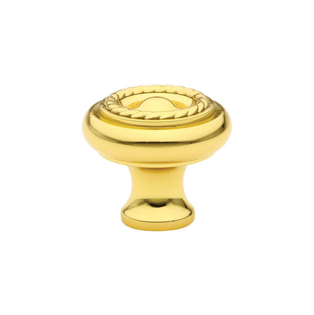 Emtek Cabinet Knob , Brass Rope