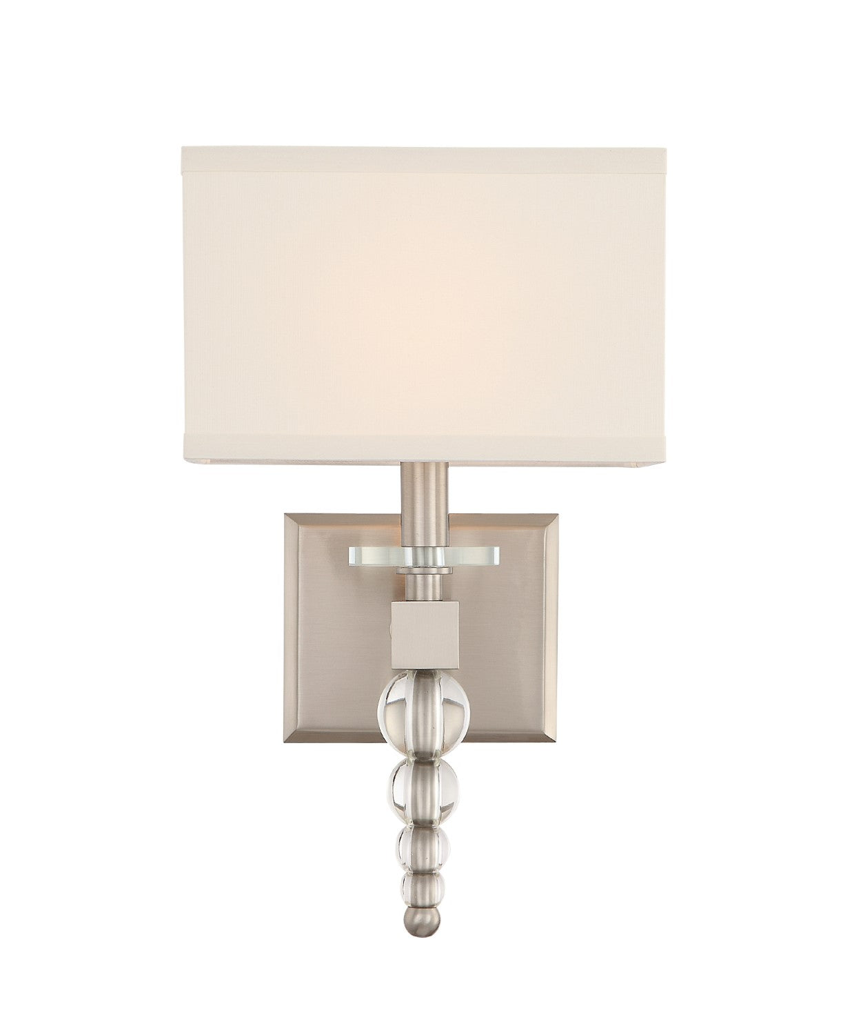 Crystorama CLO-8892 Clover 1 Light Wall Mount