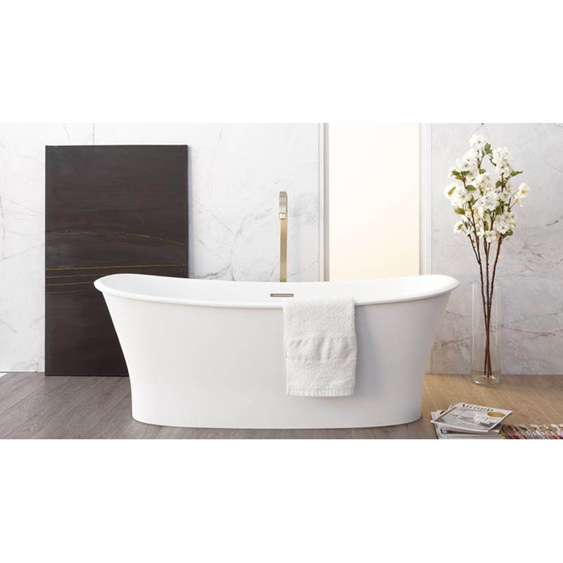 Wet Style BCL01-BNNT-COP Cloud Bath 62 X 29 7/8 X 20 7/16 - Fs - Bn Drain Nt O/F - Parent
