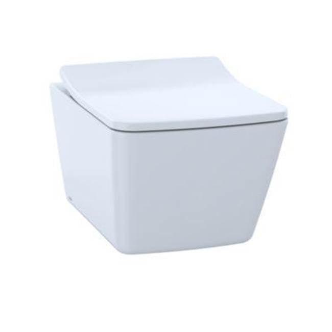 Toto CT449CFGT60#01 Sp Washlet Wall-Hung Toilet Bowl 1.28 and 0.9 GPF With Cefiontect - Ct449Cfgt60#01