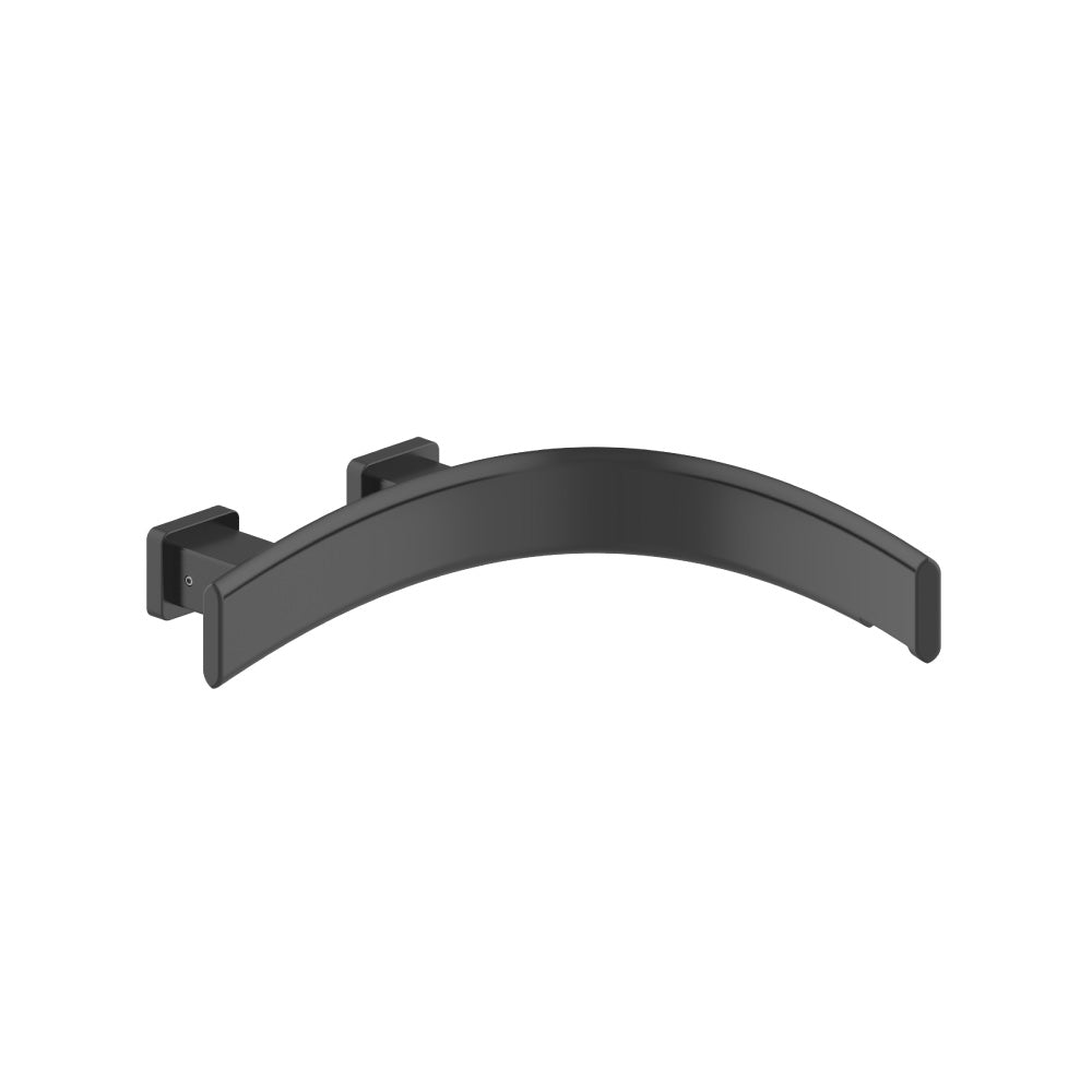 Flusso Curve CU.1004R Wall Mount Tub Spout - Right Facing Curvature