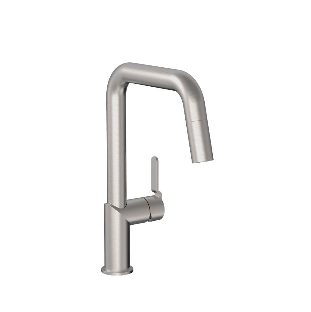 BARiL CUI-9250-32L Single Hole Kitchen Faucet With 2-Function Pull-Down Spray