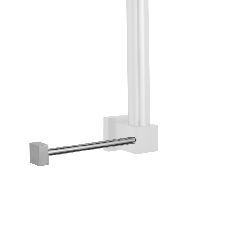 Jaclo CUTPL90 Vertical Left Cubix® Grab Bar Toilet Paper Or Wash Cloth Holder - Parent