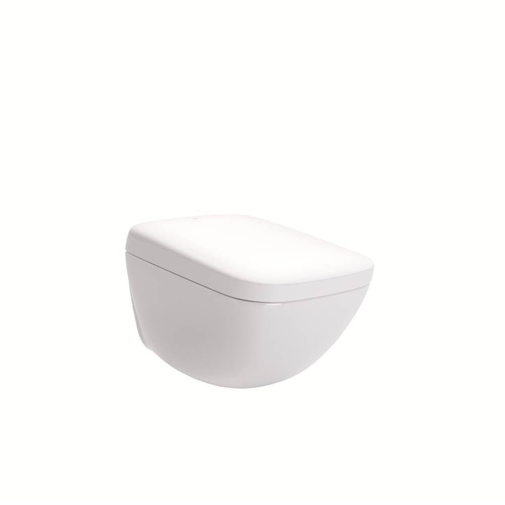 Toto CWT9538CEMFG#01 Neorest Wx1™ Dual Flush 1.2 Or 0.8 GPF Wall-Hung Toilet With Integrated Bidet Seat and Ewater+