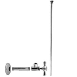 Westbrass D103KFHX Toilet Kit - 1/2 in. IPS x 3/8 in. OD x 20 in. Flat Head - Parent