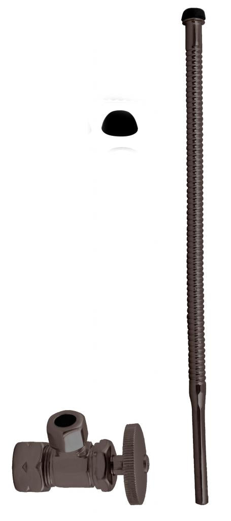 Westbrass D105K15 Supply Kit - 5/8 in. OD x 3/8 in. OD x 15 in. Corrugated