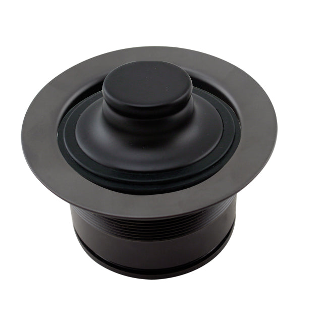 Westbrass D2105 3-1/2 in. Brass EZ Mount Disposal Flange and Stopper