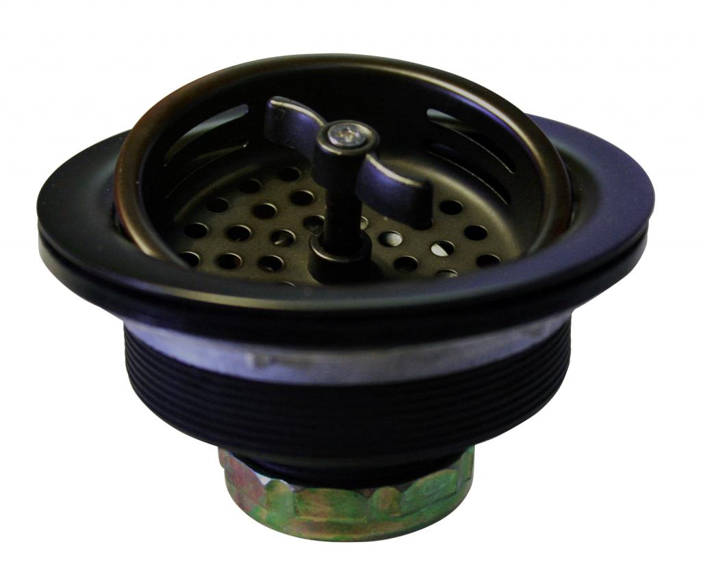 Westbrass D213 Wing Nut Style Large Kitchen Basket Strainer