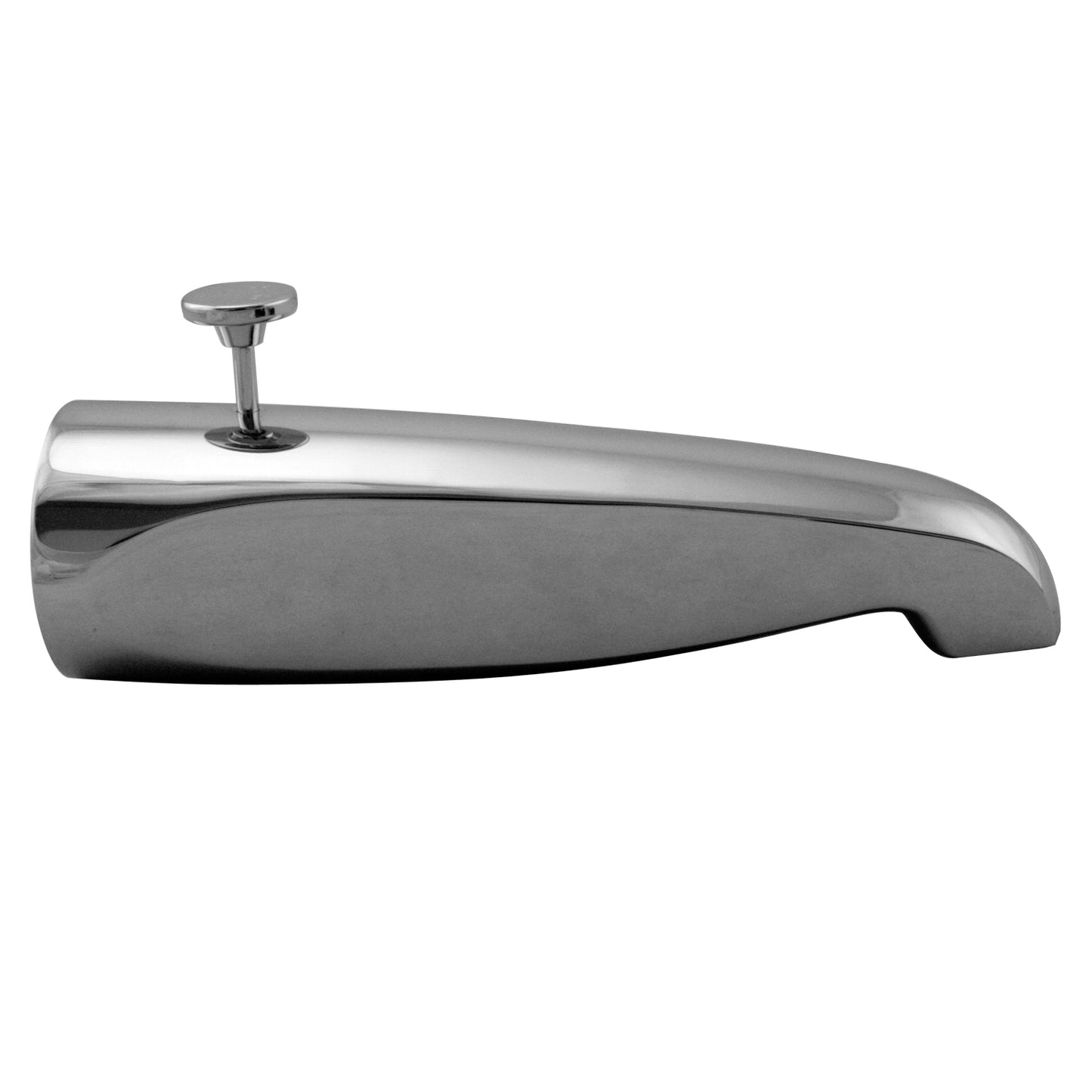 Westbrass D3111 8-1/2 Brass Rear Diverter Tub Spout