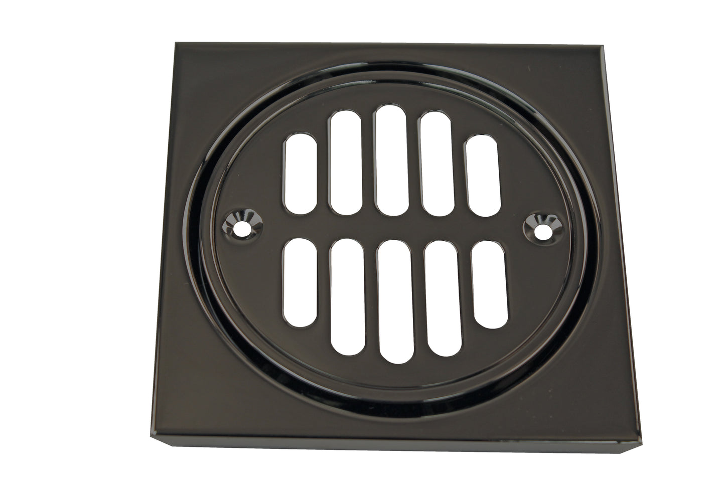 Westbrass D313 Shower Strainer Set Square with Crown