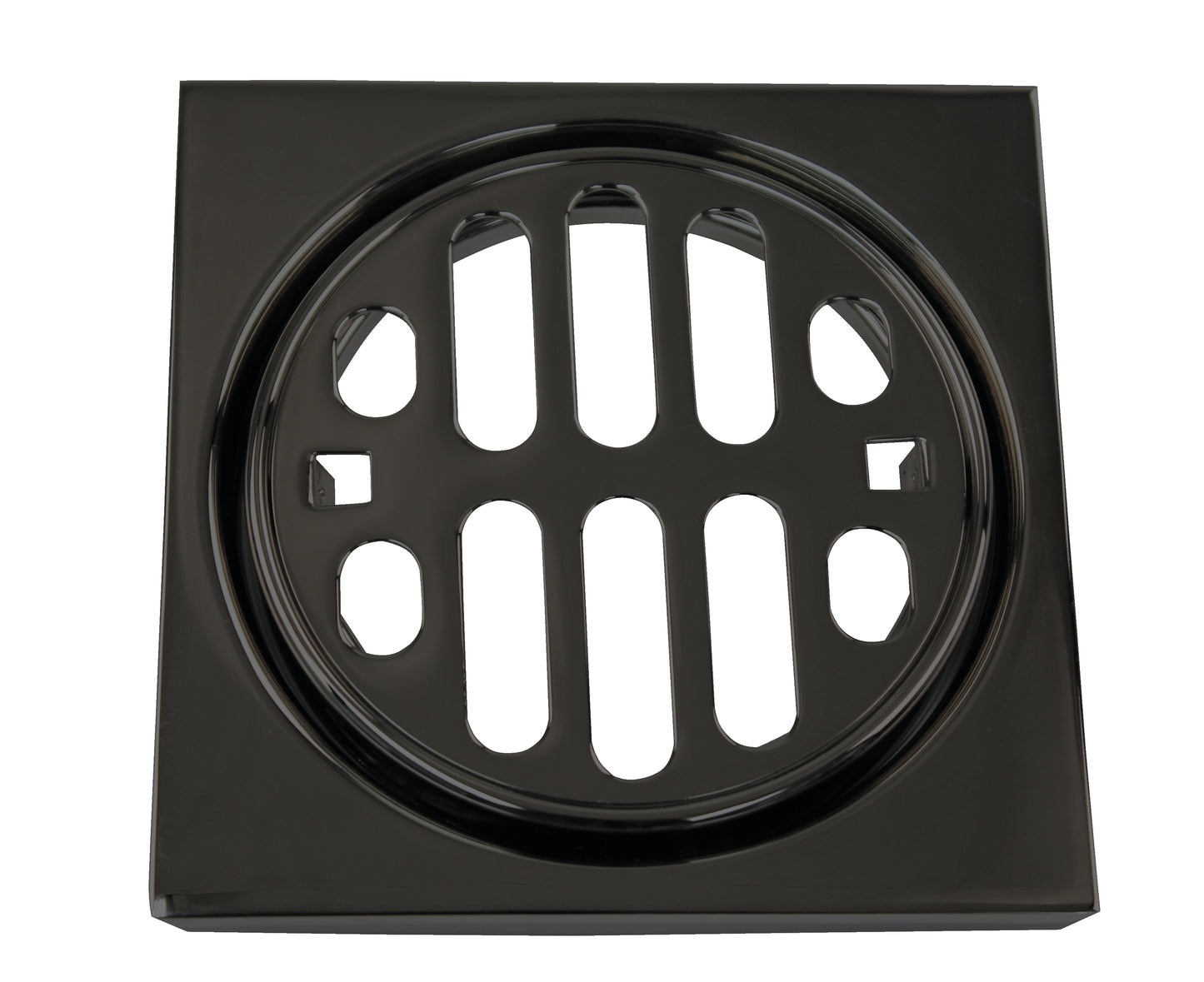 Westbrass D3171 Frank Pattern Snap-In Shower Strainer Grill, Square and Crown