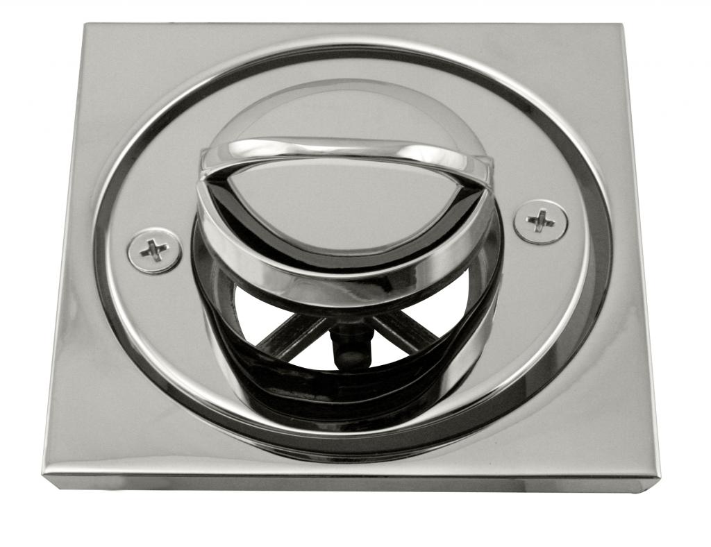 Westbrass D3201 Roman Tub Drain Trim with 4-1/4 in. OD Tile Square