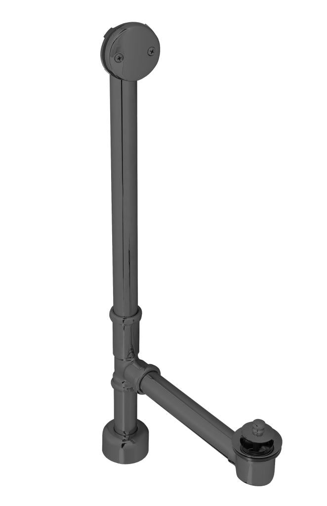 Westbrass D3221K Twist and Close Bath Waste - 22 in. Make-Up, 17 Ga. Tubing