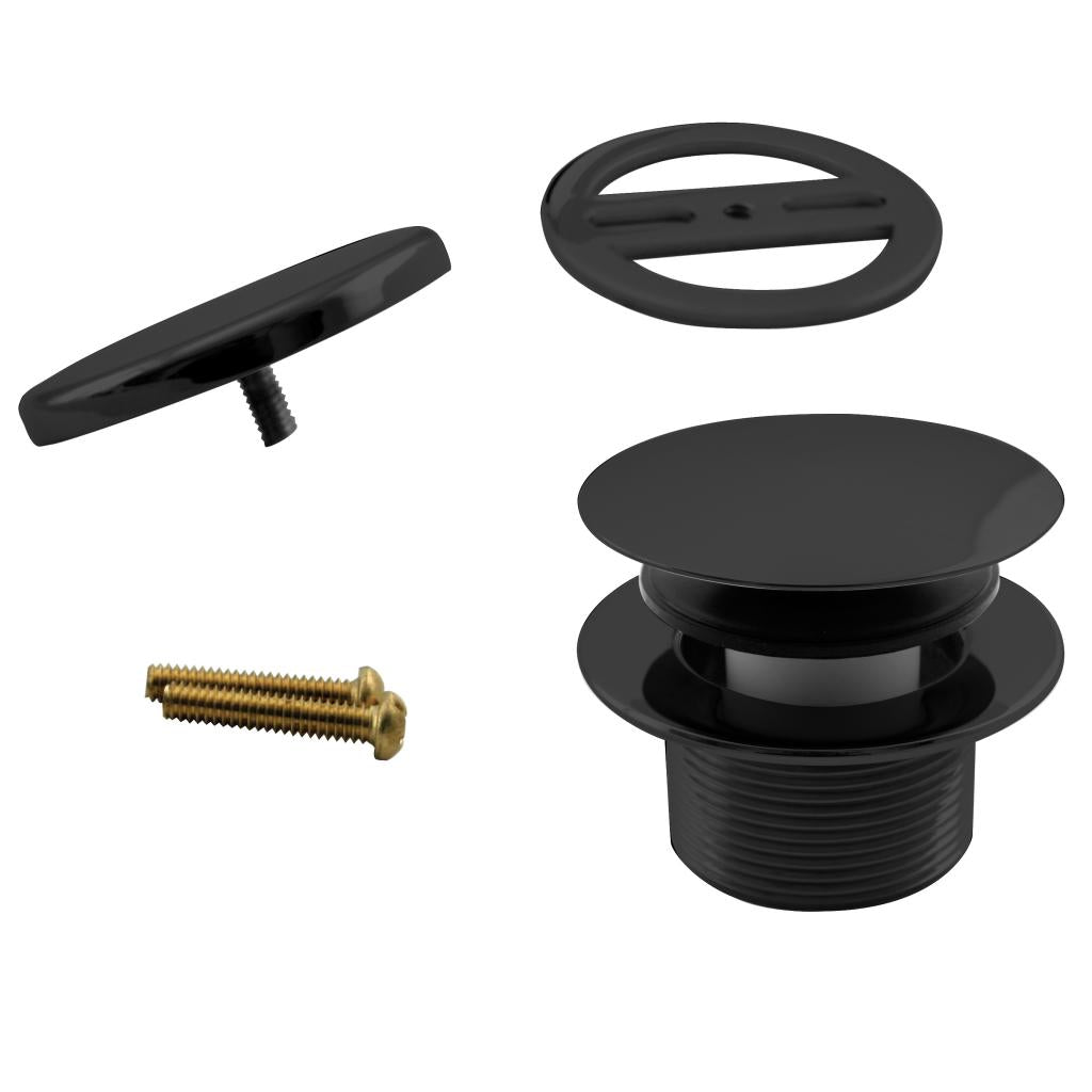 Westbrass D398RK Mushroom Tip Toe Tub Trim Set with Floating Faceplate