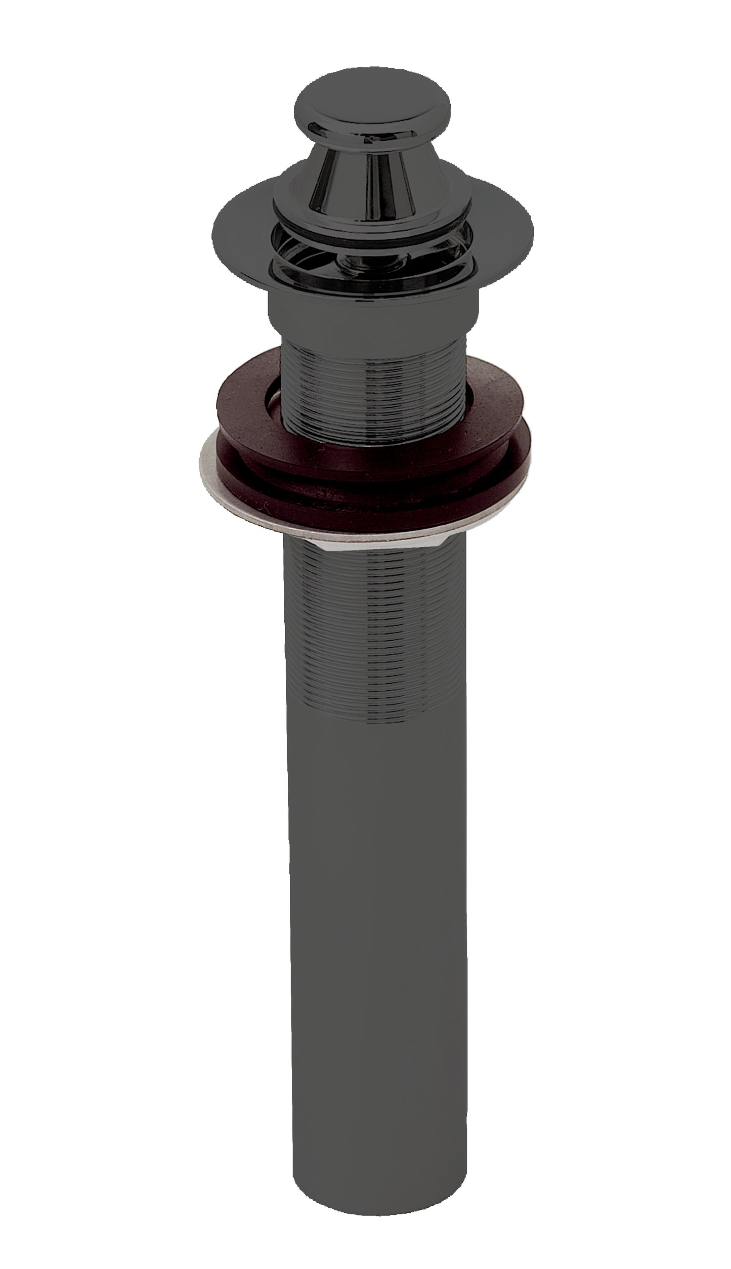 Westbrass D410 Lift and Turn Lavatory Drain without Overflow Holes - Exposed