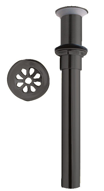 Westbrass D411A-1 High-Flow Grid Lavatory Drain w/o Overflow Holes - Exposed