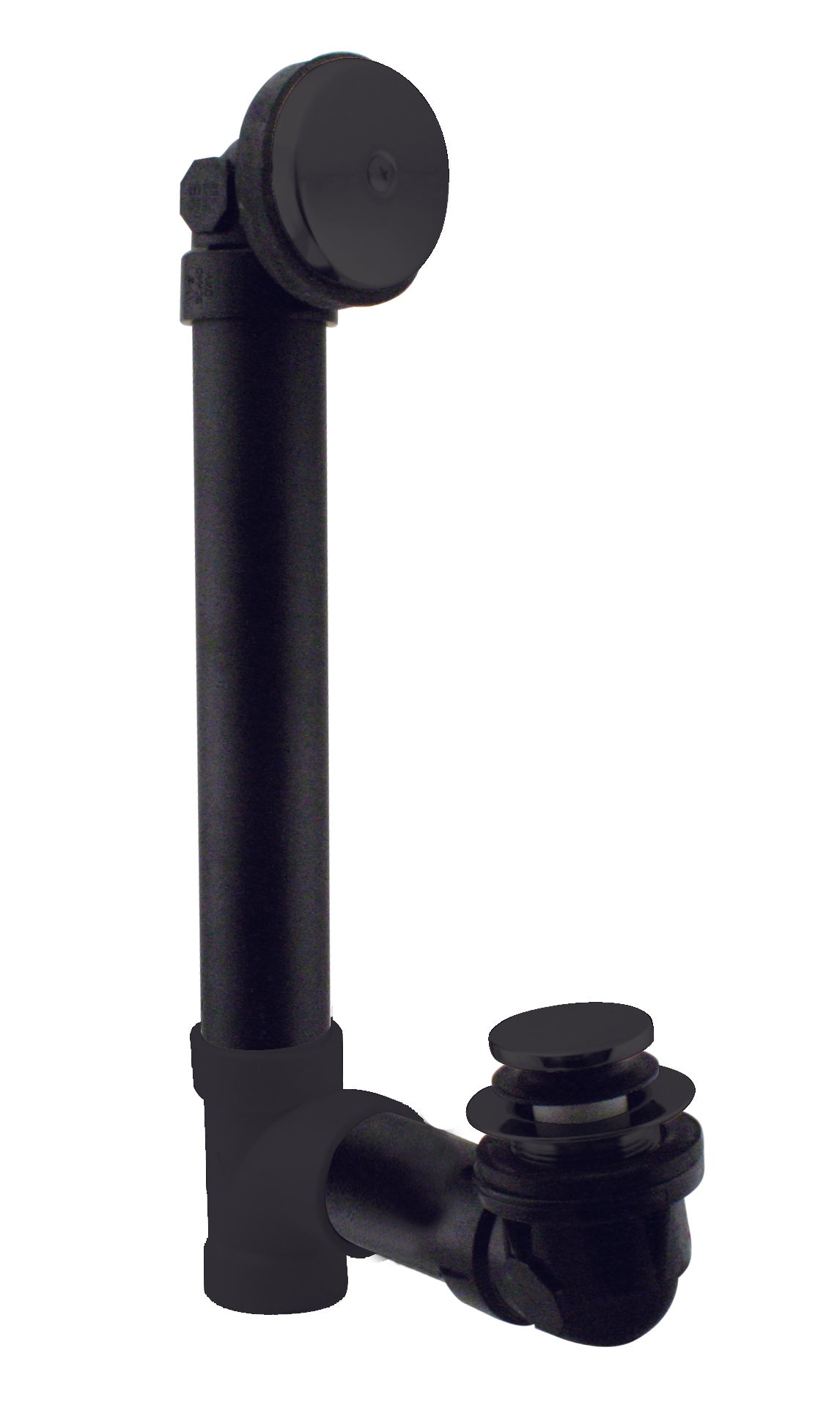 Westbrass D49311 Tip Toe Sch. 40 ABS Bath Waste with One-Hole Elbow