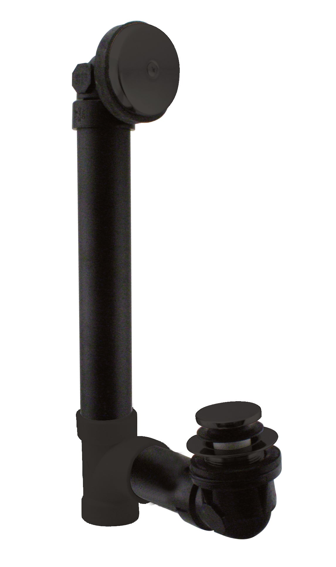 Westbrass D49311 Tip Toe Sch. 40 ABS Bath Waste with One-Hole Elbow