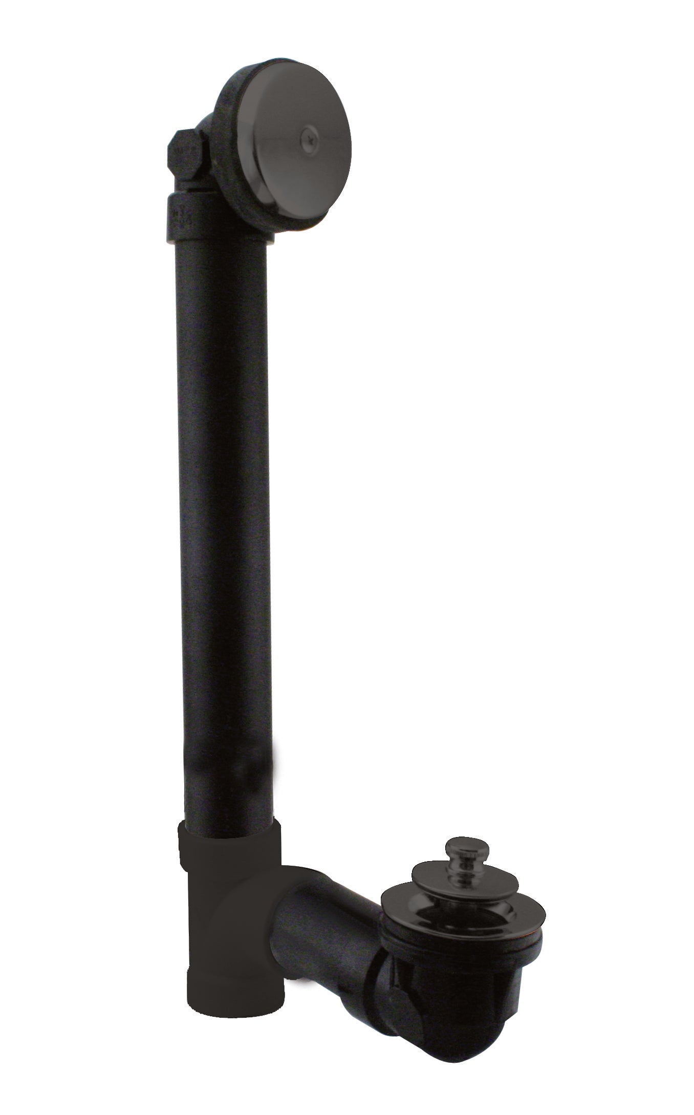 Westbrass D49411 Twist and Close Sch. 40 ABS Bath Waste with One-Hole Elbow