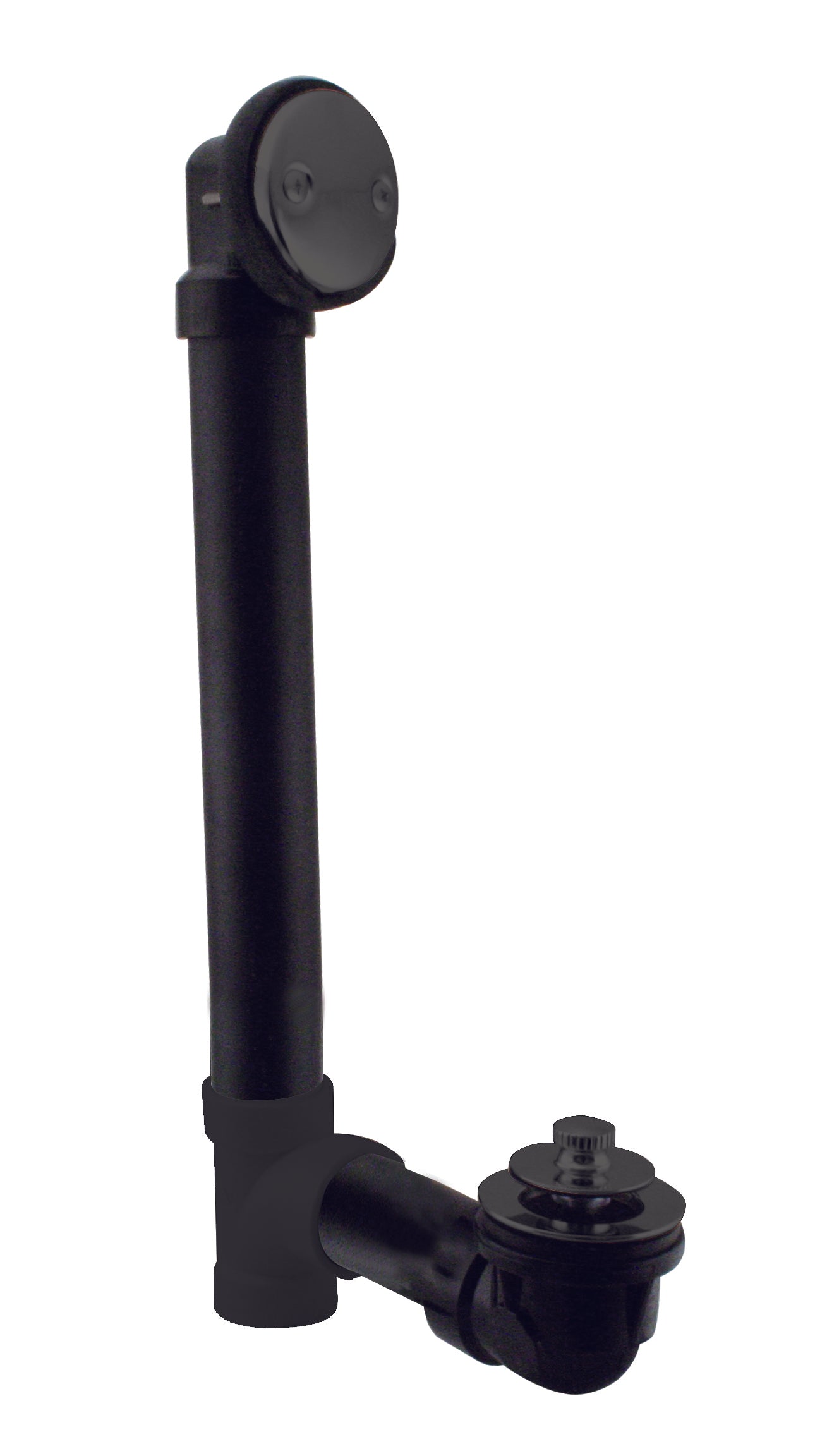 Westbrass D4971 Pull and Drain Sch. 40 ABS Bath Waste with Two-Hole Elbow