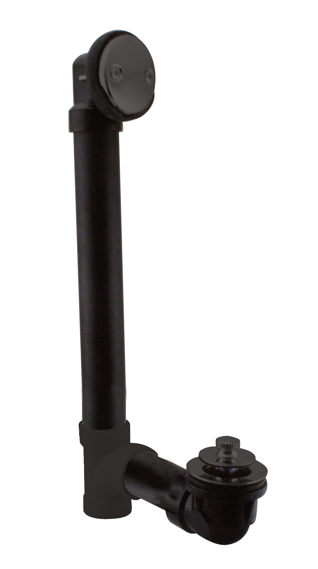 Westbrass D4971 Pull and Drain Sch. 40 ABS Bath Waste with Two-Hole Elbow