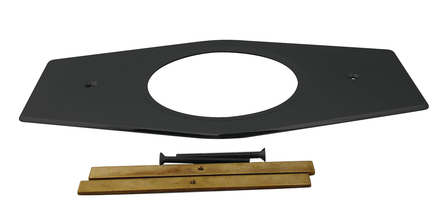 Westbrass D502 One-Hole Remodel Plate for Moen and Delta
