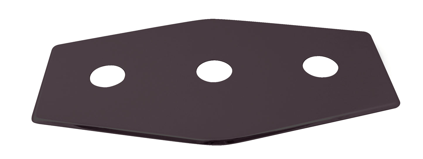 Westbrass D505 Three-Hole Remodel Plate